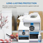 PermaSafe CLEAN, All-Purpose Hospital Disinfectant Cleaner; No Rinse, Hard, Soft & Food Contact Surface Sanitizer; Mold, Mildew and Fungi Killer; Odor Eliminator; Allergen Remover & More-3 Fl Oz-2 Pk