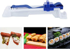 Eujgoov DIY Plastic Vegetable Meat Spring Roll Wrapper Vegetable Meat Rolling Tool Rolling Tool Sushi Maker Making Home Kitchen Tool (2 Trumpets)