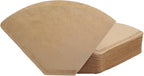#4 Cone Coffee Filter 8-12 cup, Unbleached Natural Paper, No Blowout, Disposable for Pour Over and Drip Coffee Maker, 100 Count