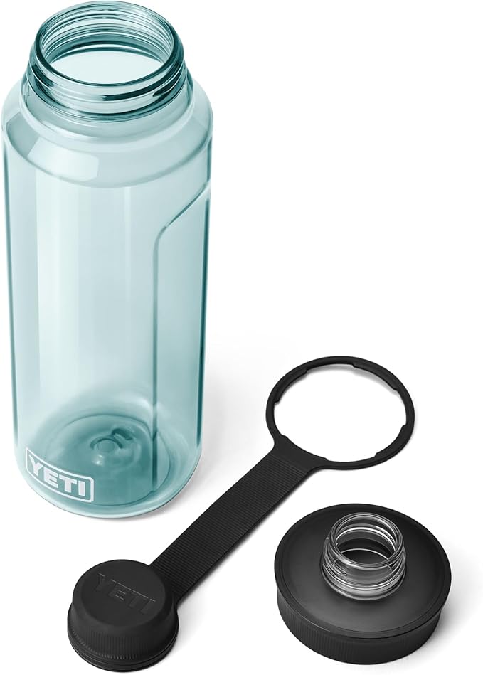 YETI Yonder Water Bottle with Yonder Tether Cap, Lightweight, Leakproof and BPA-Free