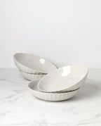 Lenox 897192 French Perle Scallop Dinner Bowls, Set of 4