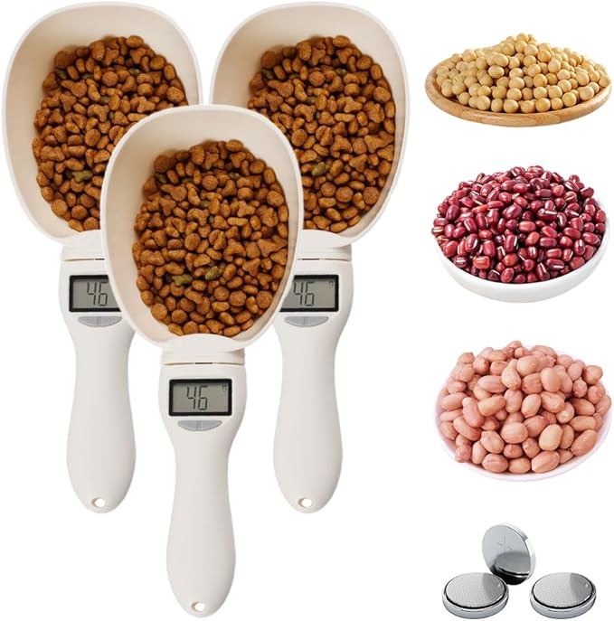 Digital Measuring Spoon, 2026 Upgraded Digital Food Measuring Scoop Scale 800g / 0.1g High Precision with LCD Screen, Electronic Kitchen Measuring Spoon Scale for Daily Meals, Kitchen Gadgets (3)