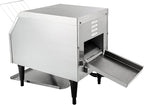 Commercial Toaster 150 Slices/Hour 1300W Heavy Duty Stainless Steel Commercial Electric Conveyor Toaster Oven with Three Baking Modes for Home Restaurants Bakery Use