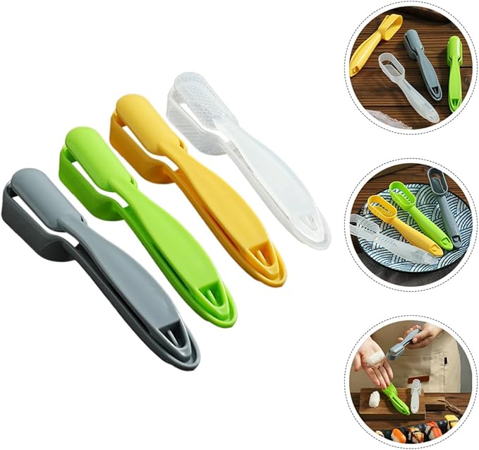 Sushi Mold Set Nigiri Rice Ball Maker Tool for DIY Sushi Easy to Use Reusable Assorted Colors for Family Gatherings and Creative Meals