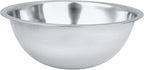 8 Quart, Set of 2, Mixing Bowls, Stainless Steel, Professional Chef, Commercial Kitchen, 13.25 Inches Diameter, Flat Base