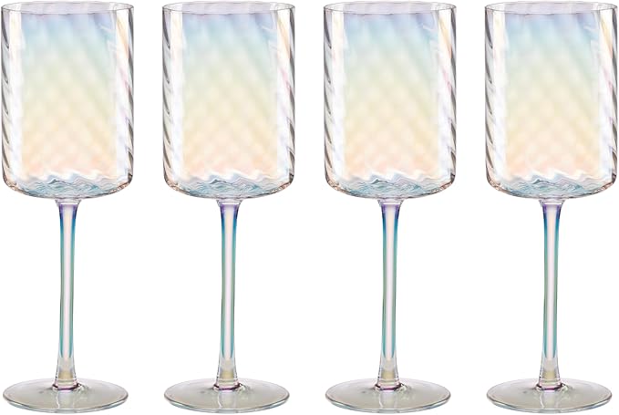 Lenox 897500 Tuscany Classics Iridescent Set of 4 Glasses - White Wine