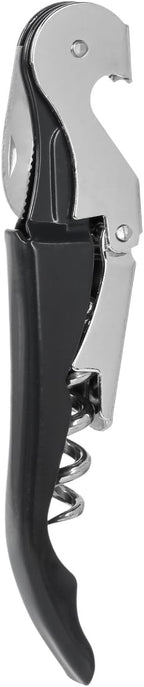 Thirsty Rhino Anggur Double Hinged Waiter's Corkscrew (Set of 6) (Black)