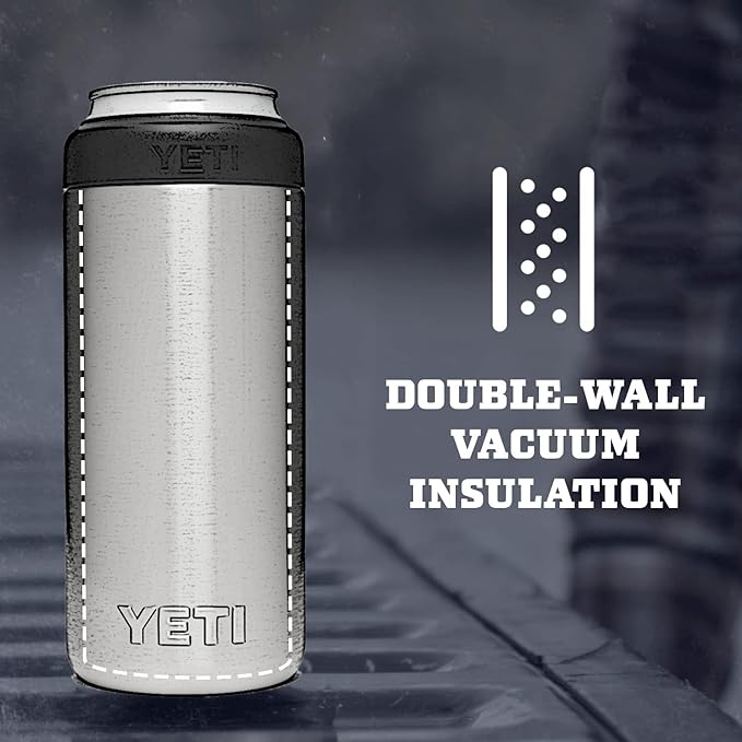 YETI Rambler 12 oz. Colster Slim Can Insulator for the Slim Hard Seltzer Cans, Navy
