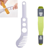 【Spaghetti Measuring Tool & Adjustable Measuring Spoon Combo Set】Kitchen Quantitative Tool for Cooking Baking, Pasta Portion Control with Gram/mL Scale for Restaurants Home Hotel Use
