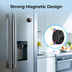 Digital Kitchen Timer, Large Display Magnetic Countdown Countup Timer, 3 Preset Times (5, 15, 25),Volume & Brightness Adjustable for Cooking Classroom Studying, Easy for Kids(Gunmetal 1PCS)