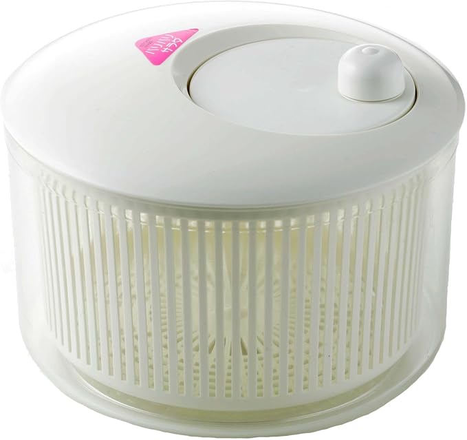 Yamaken Kogyo Vegetable Drainer, Salad Spinner, Crunchy Salad, Medium, Made in Japan