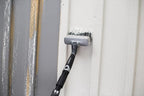 Anza ® | Angled Outdoor Paint Brush | Ergonomic swan Neck Handle for Comfort in use I Made with Highly Durable Materials I Professional Finish & Suitable for Various Surfaces | 4,7" x 2,5"