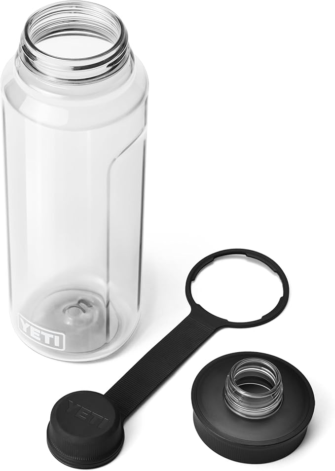 YETI Yonder Water Bottle with Yonder Tether Cap, Lightweight, Leakproof and BPA-Free
