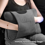 Car Travel Blanket Waist Support Blanket for Mercedes Benz/AMG GL X166 X164 SUV GL 350 400 450 500 550 / GL63, Premium Soft 3 in 1 Warm Soft Travel Blanket Car Pillow Blanket,Grey