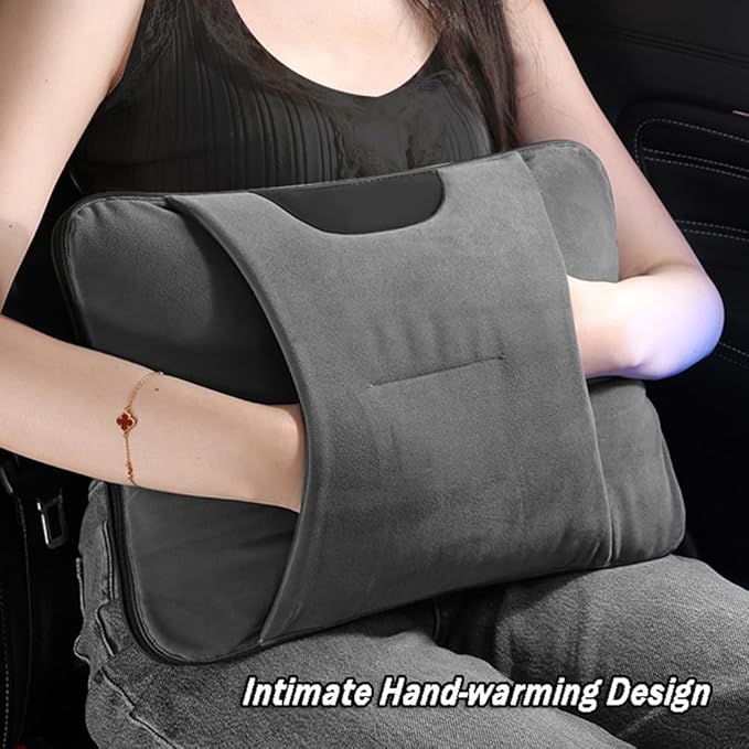 Car Travel Blanket Waist Support Blanket for Mercedes Benz/AMG GL X166 X164 SUV GL 350 400 450 500 550 / GL63, Premium Soft 3 in 1 Warm Soft Travel Blanket Car Pillow Blanket,Black