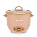 AROMA® 6-Cup (Cooked) One-Touch Pot Style Rice Cooker with CoreCoat™ PFAS-Free Nonstick Ceramic Surface (1.5 Quarts)