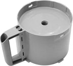 112204S 3 Quart Food Processor Cutter Mixer Bowl, Replacement for Robot Coupe R2 3L Gb, R2 DICE, R2 Dice, R2B, R2N Models