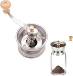 Mason Jar Coffee Grinder, Manual Coffee Grinder Lid Attachment for Regular Mouth Mason Jars, Portable Mason Jar Coffee Lid, Suitable for Camping, Traveling, or Power Outages