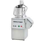 Robot Coupe CL52E Single-Speed Cutter Mixer Continuous Feed Commercial Food Processor with Side Discharge, 120v