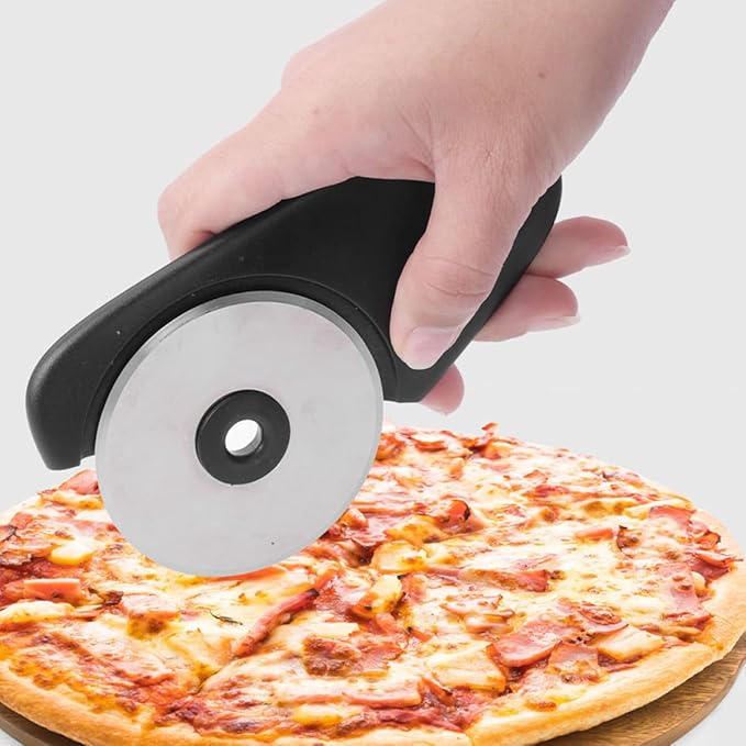 Multi-functional Kitchen Gadget Set with Vegetable Peeler, Pizza Wheel, Bottle Opener, Garlic Grinder, and Fruit Peeler – Versatile Kitchen Tools for Cooking and Food Preparation