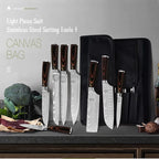 FULLHI Knife Set, 14pcs Japanese Knives Set, Premium German Stainless Steel chef Knife Set