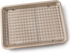 Certified Angus Beef Roasting Pan with Wire Rack – Heavy-Duty Non-Stick Perfect for Reverse Searing