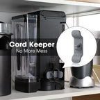 Cord Organizer for Appliances, 8 Pack Upgraded Kitchen Appliance Cord Organizer Stick On Appliance Wire Organizer Wire Wrapper for Kitchen Appliances Mixers, Coffee Maker, Pressure Cooker