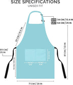 Utopia Kitchen 2 Pack Bib Apron, Adjustable with 2 Pockets, Water and Oil Resistant, Cooking Kitchen Chef Apron for Women Men