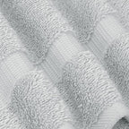 Chakir Turkish Linens | Hotel & Spa Quality 100% Cotton Luxury Turkish Towels | Soft & Absorbent (30x60 Inches Extra Large Bath Towels, Set of 4 - Silver)