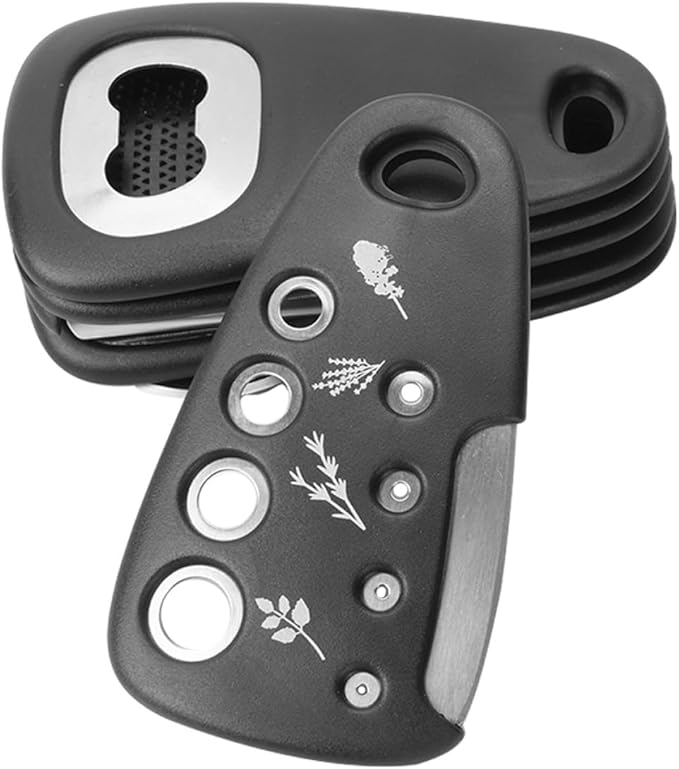 KESYOO Kitchen Tool Set Vegetable Slicer Pizza Cutting Wheel Bottle Opener Garlic Ginger Grinder Multi-function Food Grater Peeler for Home Cooking