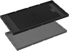 HG-GRZ-NS Griddle Replacement Parts for ZLINE Gas Stove Top High Grate Cast Iron Reversible Griddle Plate ZLINE 24 30 36 48 60 Inch Gas Cooktop Range Electric Oven Griddle Pan (Not Fit All High Grate)