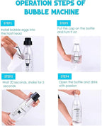 Portable Soda Maker Household 1L Sparkling Water Bottle BPA Free Carbonated Water Machines without CO2 Cylinder Reusable Beverages Machine Kit