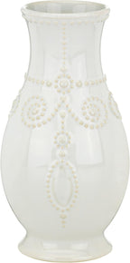 Lenox 858819 French Perle White 8" Fluted Vase