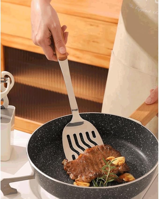 Stainless Steel Kitchen Tools Cooking Set Spatula Shovel Soup Spoon Accessories Baking