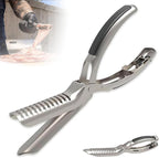 Stainless Steel Rib Membrane Removal Tool - BBQ Rib Skinner with Arc Clamp & Non-Slip Grip for Easy Membrane Removal,Kitchen Gadget for Barbecue Enthusiasts & Chefs