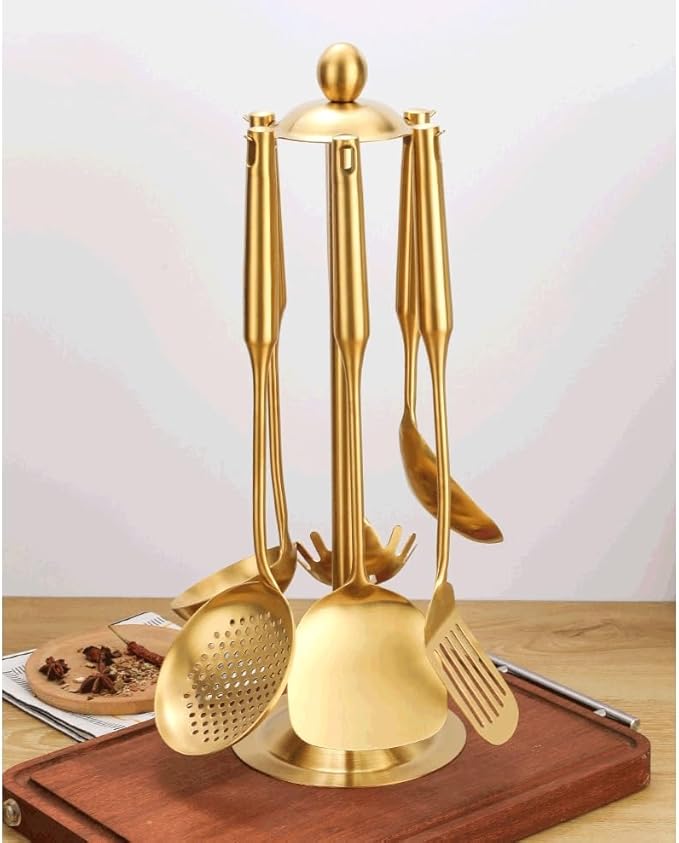 Kitchen Utensils Set Non-stick Kitchenware Cooking Tools Spoon Soup Ladle Spatula Shovel Accessories