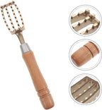 Ciieeo Fish Scale Planer 8.26In Manual Fish Scaler Scraper Tool Stainless Steel Seafood Cleaning Gadget for Home Kitchen