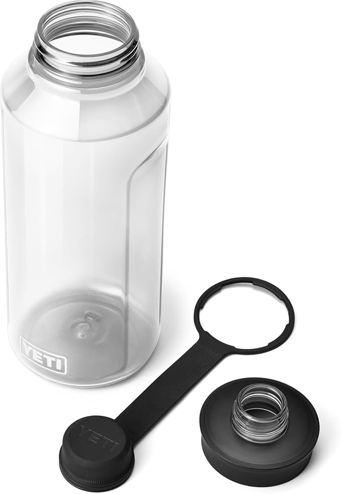 YETI Yonder Water Bottle with Yonder Tether Cap, Lightweight, Leakproof and BPA-Free