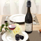 1 Pack Vacuum Champagne and Wine Bottle Stoppers - Reusable Preserver Corks, Keep Fresh for Wine Lovers for Christmas