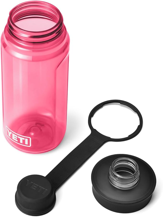 YETI Yonder Water Bottle with Yonder Tether Cap, Lightweight, Leakproof and BPA-Free