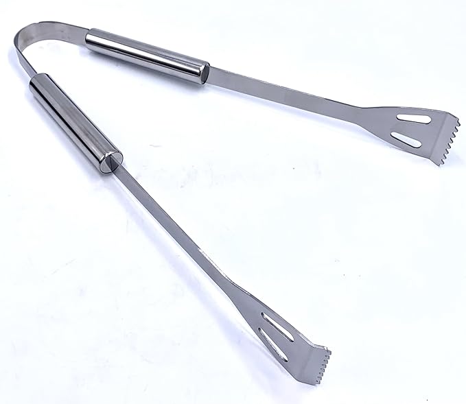 3-Piece BBQ Stainless Steel Grill Set with Black Carrying Case - Grilling Tool Set – Spatula, Fork, Tongs