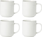 Oneida 896603 24 Seven Black Rim Mugs, Set of 4