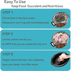 Slow Cooker Liners 40 Count Cooking Bags Extra Large Size Disposable Pot Liners, Fit 6QT to 10QT for Slow Cooker Cooking Trays Suitable for Oval & Round Pots 14"x 22", 40 Liners