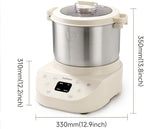 Joydeem Electric Dough Maker, 9.5Qt with Winter & Summer Fermentation, Dual Functions (MIX for Dough/Kneading, BLEND for Filling) - Ideal for Bread, Pizza, Roti, Dumplings, Sourdough, HMJ-A901