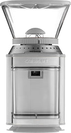 Cuisinart Coffee Grinder, Electric One-Touch Automatic Burr Coffee Grinder with 18-Position Grind Selector, Cup Size Selector for 4 – 18 Cups, Cool Gray Stainless Steel