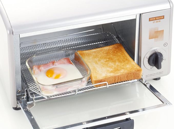 iwaki BC3840 Heat Resistant Glass Toaster Oven Dish, Basic Series, Half 5.7 x 4.7 x 1.5 inches (144 x 120 x 39 mm), 12.4 fl oz (340 ml)