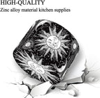Grinder Spice Grinder for Kitchen, Black & White