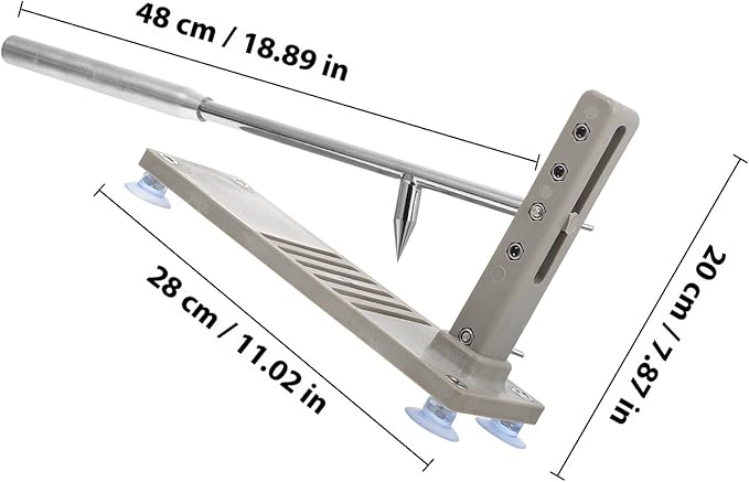 OSALADI Adjustable 4-stage Oyster Shucker Tool Multifunctional Seafood Opener with Gear Adjustment Home Oyster Crusher Kitchen Specialty Gadget