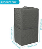 Kitchen Blender Dust Cover,Blender Covers Compatible with Ninja Foodi Blender,Blender Covers For kitchen Appliance Covers,Blender Cover with Accessory Pocket. (Grey)