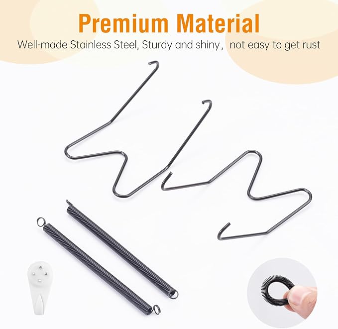 3 Pack Plate Hangers for The Wall, Suitable for 9-11 inch Art Plate, Stainless Steel Invisible Heavy Duty Wire Plate Holder with Wall Hooks, Plate Hangers for Displaying Plates, Platter, Dish, Black